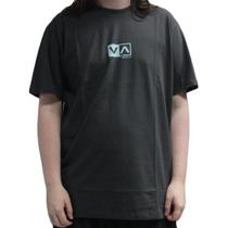 Camiseta RVCA Mini Balance Box WT26 Masculina Cinza Escuro Camiseta RVCA Mini Balance Box WT26 Masculina Cinza Escuro