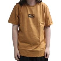 Camiseta RVCA Mini Balance Box WT26 Masculina Mostarda Camiseta RVCA Mini Balance Box WT26 Masculina Mostarda