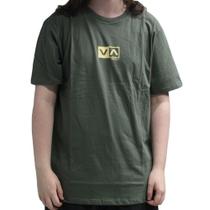 Camiseta RVCA Mini Balance Box WT26 Masculina Verde Escuro Camiseta RVCA Mini Balance Box WT26 Masculina Verde Escuro