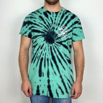 Camiseta Rvca Pool Service Tie Dye Verde