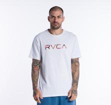 Camiseta RVCA R471A0375 Big RVCA Vibrant Flower - Branco