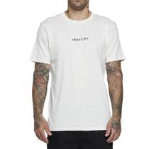 Camiseta RVCA Saber Snake SM25 Masculina Off White Camiseta RVCA Saber Snake SM25 Masculina Off White