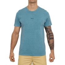 Camiseta RVCA Small Rvca Pigment Dye Masculina Verde