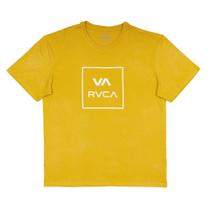 Camiseta RVCA VA All The Way Plus Size SM25 Mostarda