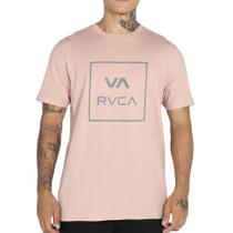 Camiseta RVCA VA All The Way WT25 Masculina Rosa Claro