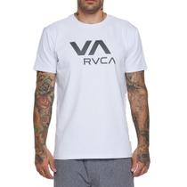 Camiseta RVCA VA Brand SM25 Masculina Branco