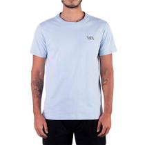 Camiseta RVCA VA Pigment Masculina Azul Claro