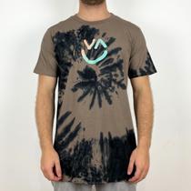 Camiseta RVCA VA Smile Preto Camiseta RVCA VA Smile Preto