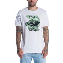 Camiseta RVCA Vinyl Club Branca Camiseta RVCA Vinyl Club Branca