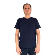 Camiseta Sallo Plus Size Manga Curta Azul Marinho 2702