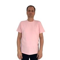 Camiseta Sallo Slim Manga Curta Rosa 1157 Camiseta Sallo Slim Manga Curta Rosa 1157