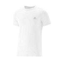 Camiseta Salomon Cotton Ss Tee II M. Curta Masculina Branca