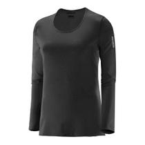 Camiseta Salomon Térmica Uv50 E Upf50 Seca Rápido Feminino