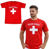 Camiseta Salva Vidas Adulto Fantasia Cosplay Carnaval Tamanho: M Camiseta Salva Vidas Adulto Fantasia Cosplay Carnaval Tamanho: M