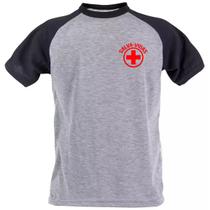 Camiseta salva vidas guarda vidas uniforme de trabalho