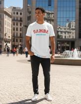 Camiseta Samba Amor Fé Raiz Pagode Masculina