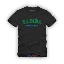 Camiseta Samba Amor Fé Raiz Pagode Sambista