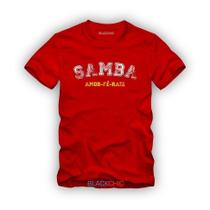 Camiseta Samba Amor Fé Raiz Pagode Sambista