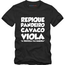 Camiseta Samba Repique Pandeiro Cavaco Viola Musico Pagode Camiseta Samba Repique Pandeiro Cavaco Viola Musico Pagode