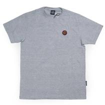 Camiseta Santa Cruz Classic Dot Chest Masculina Cinza Mescla
