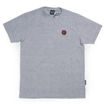 Camiseta Santa Cruz Classic Dot Chest Masculina Cinza Mescla