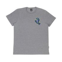 Camiseta Santa Cruz Inferno Hand SS Masculina Cinza Mescla
