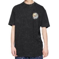 Camiseta Santa Cruz Loud Ringed Dot WT23 Masculina Preto
