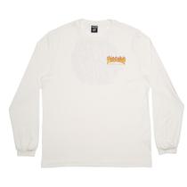 Camiseta Santa Cruz Manga Longa Thrasher Flame Dot Off White Camiseta Santa Cruz Manga Longa Thrasher Flame Dot Off White