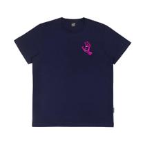 Camiseta Santa Cruz Screaming Hand SS Masculina Marinho Camiseta Santa Cruz Screaming Hand SS Masculina Marinho