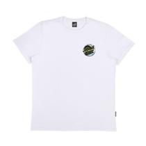 Camiseta Santa Cruz Wave Dot SS Masculina Branco