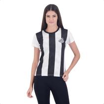 Camiseta Santos Trix Feminina Braziline Licenciada