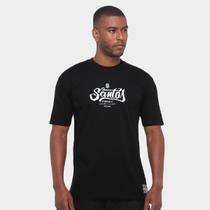 Camiseta Santos Vivo Pelo Santos Masculina Camiseta Santos Vivo Pelo Santos Masculina