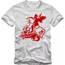 Camiseta São Jorge De Samba Plus Size Tamanho Especial