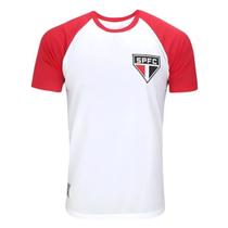 Camiseta São Paulo Basic Infantil Branco Oficial Licenciada Camiseta São Paulo Basic Infantil Branco Oficial Licenciada