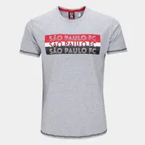 Camiseta São Paulo Braziline Degree Masculina Camiseta São Paulo Braziline Degree Masculina