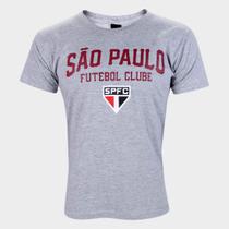 Camiseta São Paulo College Masculina - Mescla