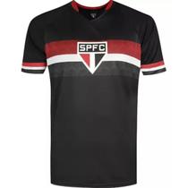 Camiseta São Paulo Fc Campeão Preto Oficial Licenciada Spr