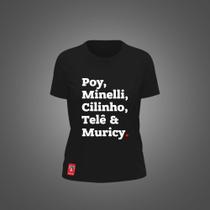 Camiseta São Paulo Feminina Zé Carretilha Professores SPFC Camiseta São Paulo Feminina Zé Carretilha Professores SPFC