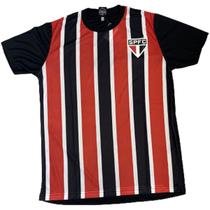 Camiseta São Paulo Masculino - Preto e Vermelho
