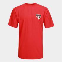 Camiseta São Paulo Oversized Raizes Tricolor Masculina Camiseta São Paulo Oversized Raizes Tricolor Masculina