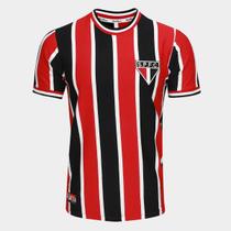 Camiseta São Paulo RetrôMania 1969 Listrada Masculina