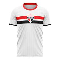 Camiseta São Paulo Stencil Masculina - Branco