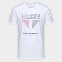 Camiseta São Paulo Único Tri Mundial Masculina Camiseta São Paulo Único Tri Mundial Masculina