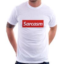 Camiseta Sarcasm - Foca na Moda