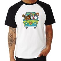 Camiseta Scooby Doo Geek Nerd Séries 1 Raglan