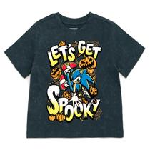 Camiseta SEGA Sonic The Hedgehog de Halloween para meninos de 10 a 12 anos