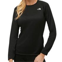 Camiseta Segunda Pele Feminina Warm Crew TNF Black - The North Face