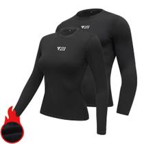 Camiseta segunda pele frio intenso com gola TAM 2g Camiseta segunda pele frio intenso com gola TAM 2g