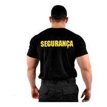 Camiseta Segurança Vigilância Escolta - Malha Fria