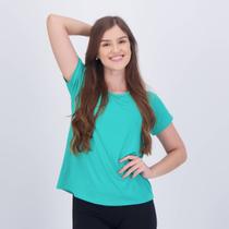 Camiseta Selene Basic Feminina Verde Camiseta Selene Basic Feminina Verde